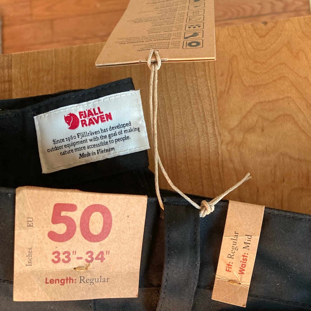 Fjallraven vidda pro trouser. Brand new